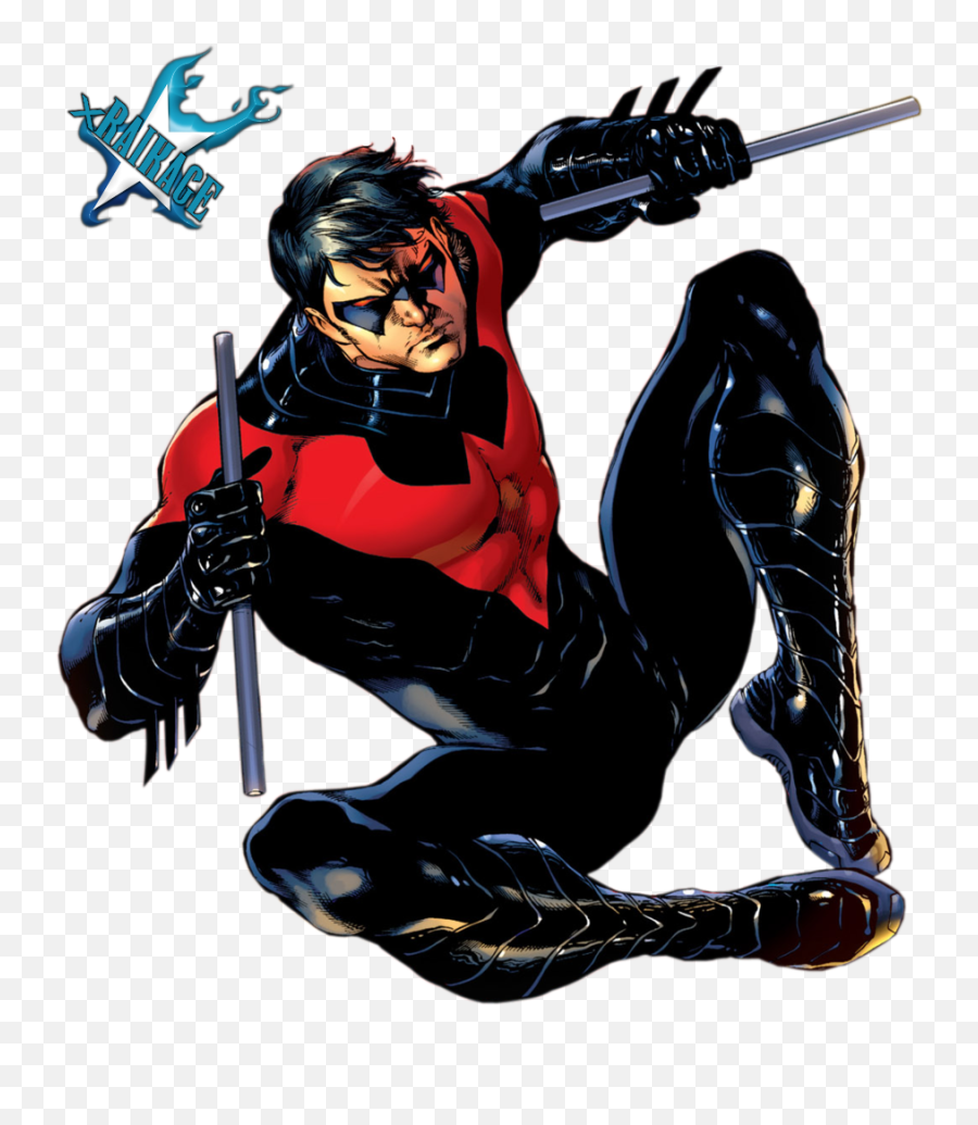 Nightwing Arkham City Png Download - Nightwing New Costume,Nightwing Png