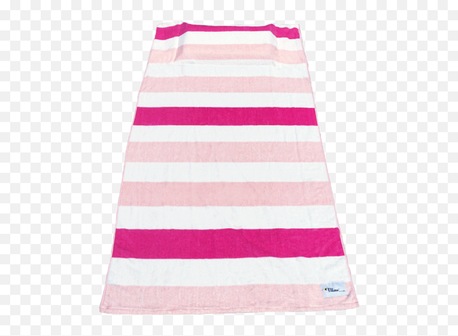 Download Pink Stripes - Beach Towel Transparent Full Size Beach Towel Transparent Png,Beach Towel Png
