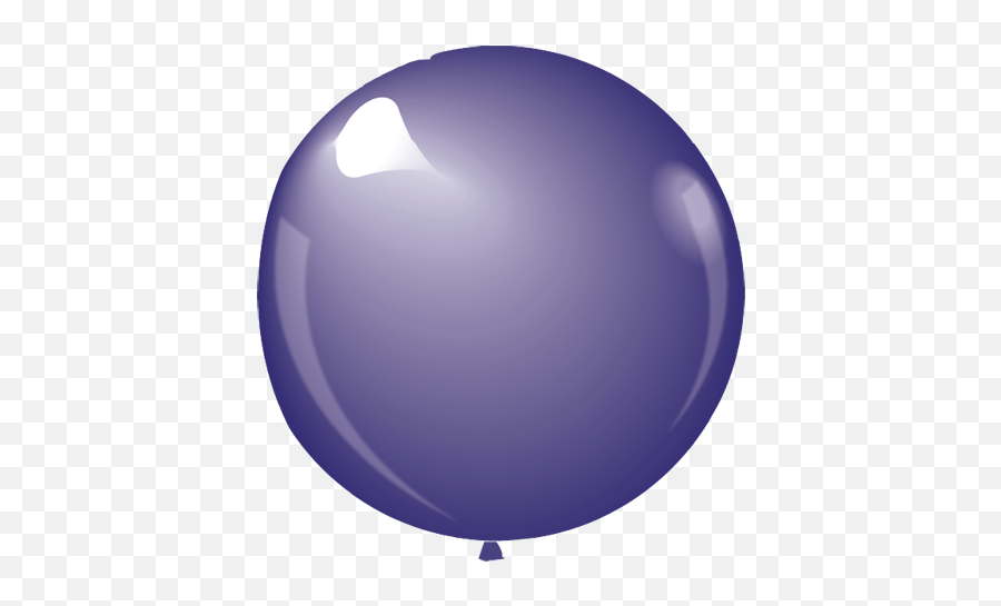 100pcs Round Metallic Purple 863 - Round Purple Balloon Png,Purple Balloons Png