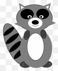 Pin - Racoon Clipart Png,Raccoon Transparent Background