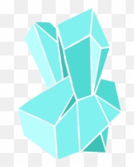 Blue Chunk Crystals - Transparent Png U0026 Svg Vector File Horizontal,Crystals Png