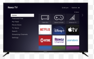 55u201d Element 4k Uhd Hdr10 Roku Tv - Element Electronics Png,Roku Png