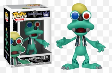 Funko - Games Pop Vinyl Kingdom Hearts 3 Goofy 409 Monsters Inc png