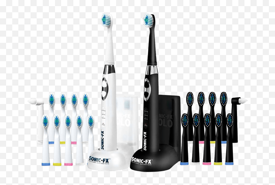 Sonic Fx Toothbrush With 10 Brush Heads U0026 1 - Toothbrush Png,Sonic Head Png