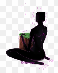 Download Gotta Put An Enderbutt Somewhere Just My Enderman - For Women png