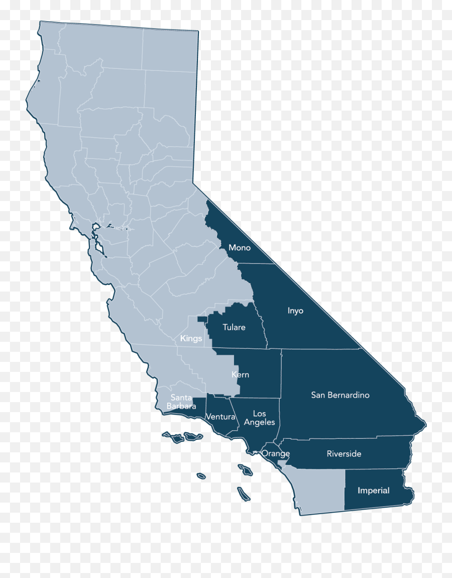 About The Socalren - Map Southern California Edison Png,California Map Png