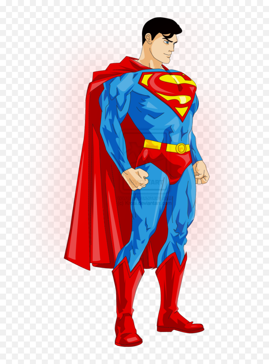 Strong Superman Drawing - Superman Clipart Png,Superman Logo Drawing