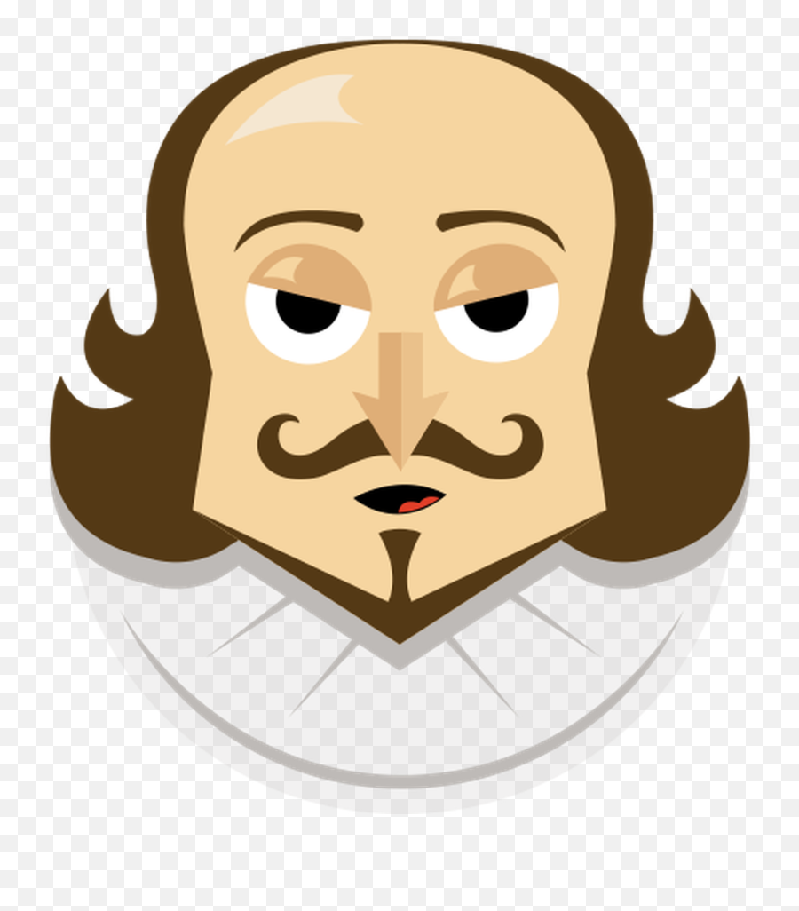 Actor Clipart Shakespeare - Shakespeare Emoji Png,Shakespeare Png
