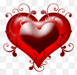 Love Tattoo Clipart Double Heart - Png Download Full Size