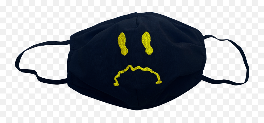 Sad Logo Face Mask - Mascara Com Sorriso De Tubarão Png,Sad Logo