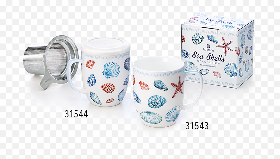 31544 Herb Tea Mug Sea Shells New Bone China With Giftbox - Serveware Png,Sea Shells Png 31544 Herb Tea Mug Sea Shells New Bone China With Giftbox - Serveware Png,Sea Shells Png