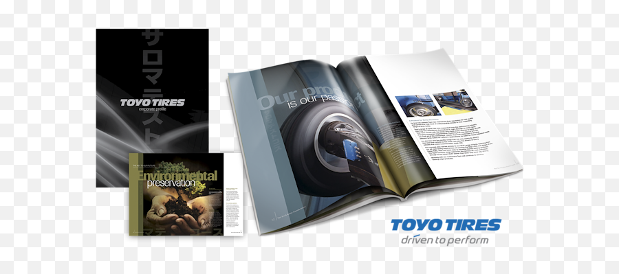 Brochures - Graphic Design Services Nsw Horizontal Png,Toyo Tires Logo