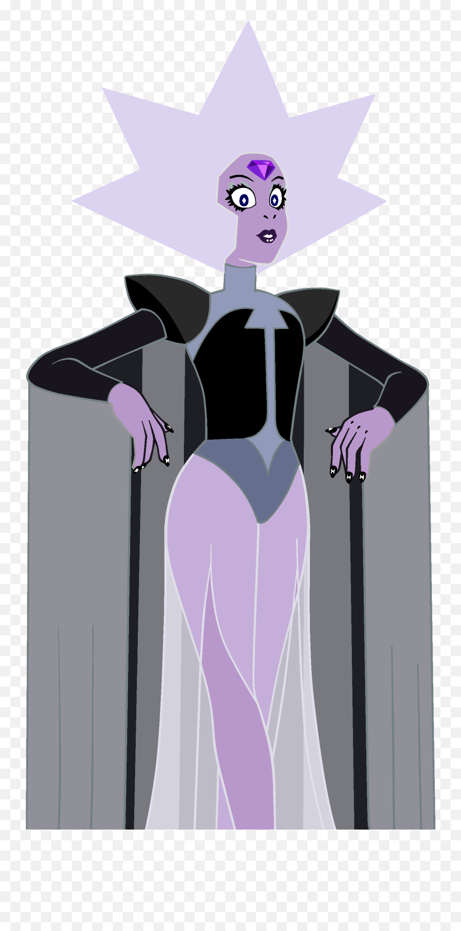 Pin By Precious White Eyed Blue Kitten - Supernatural Creature Png,Steven Universe Amethyst Png