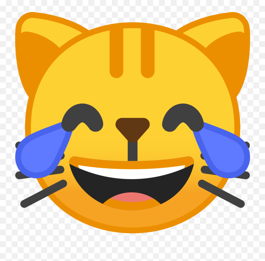 Laughing Cat Emoji Meaning With - Laughing Cat Emoji Png,Laugh Cry Emoji Png