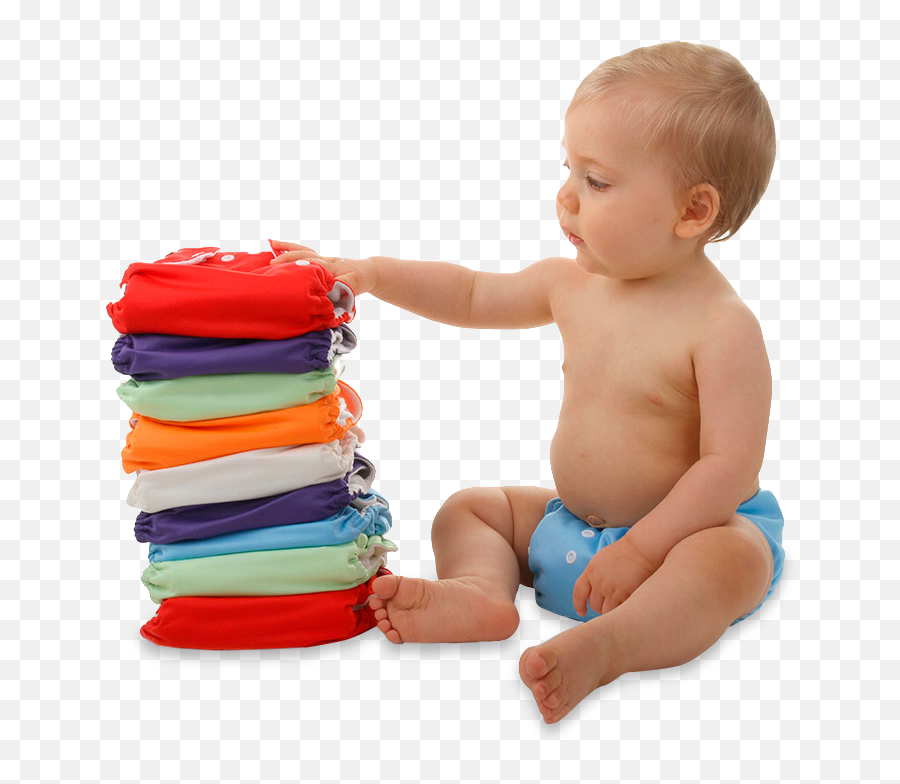 Ole Baby Cloth Diaper Png Image With No - Baby With Cloth Diapers,Diaper Png