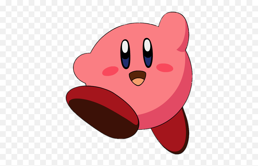 Kirby Walking Transparent Png - Kirby Right Back At Ya Kirby,Kirby Face Png