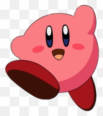 Kirby Walking Transparent Png - Kirby Right Back At Ya Kirby,Kirby Face Png