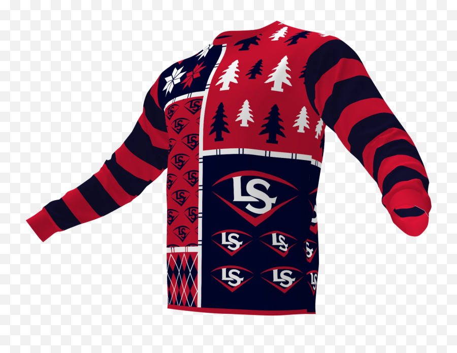 Louisville Slugger Holiday Fleece Sweeter - Long Sleeve Png,Christmas Sweater Png