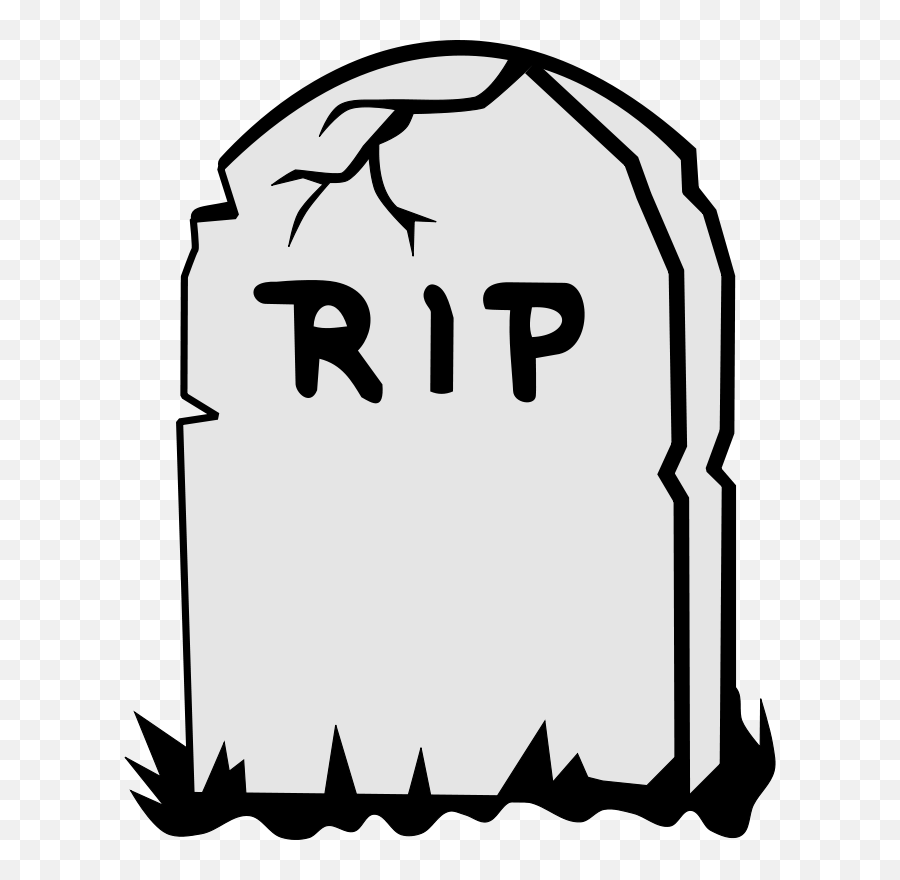 Cemetery Clipart Rip Transparent Free For - Grave Stone Clip Art Png,Cemetery Png