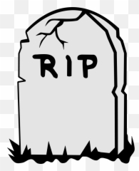Cemetery Clipart Rip Transparent Free For - Grave Stone Clip Art Png,Cemetery Png