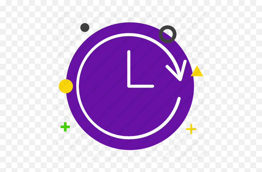 Download Backup Clock Vector Icon Inventicons - Circle Png,Clock Png Icon