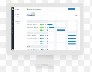 Manage Projects Better With Gantt Views - Technology Applications png