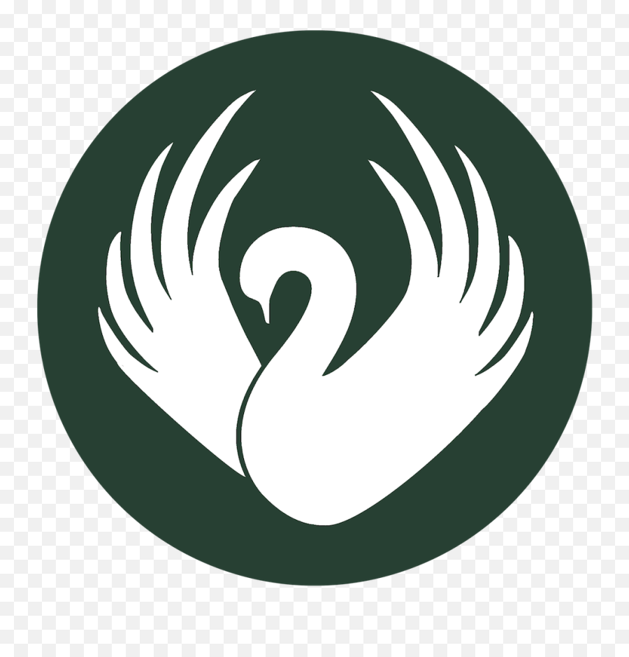 White Swan Start Png Logo