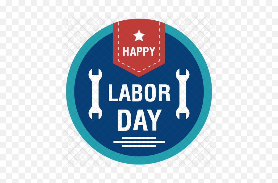 Labor Day Badge Icon - 6th Century Png,Labor Day Png