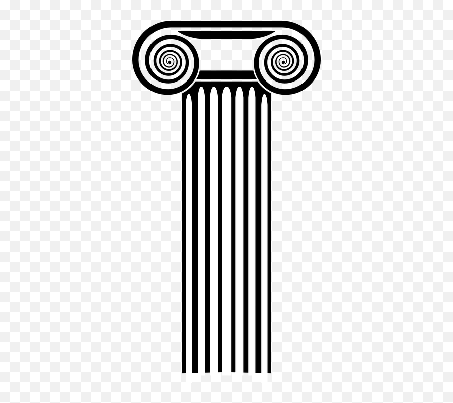 Column Greek Roman - Ionic Column Clipart Transparent Png,Greek Column Png