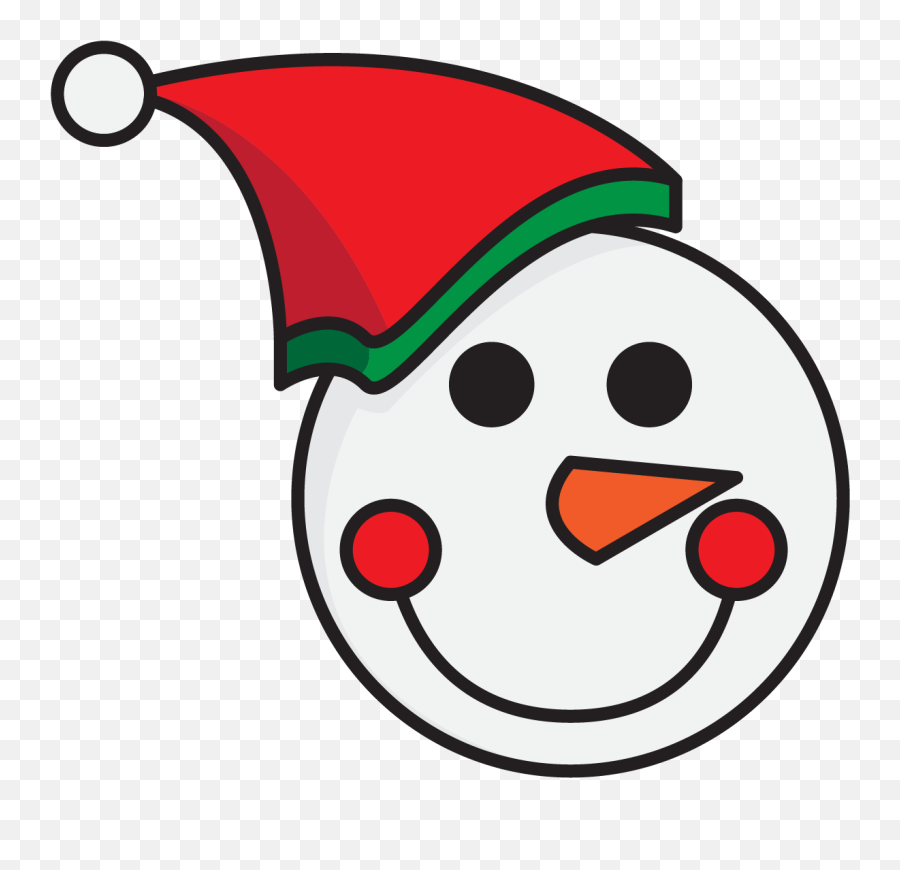 Snowman With Smile In Christmas - Fictional Character Png,Frosty The Snowman Icon