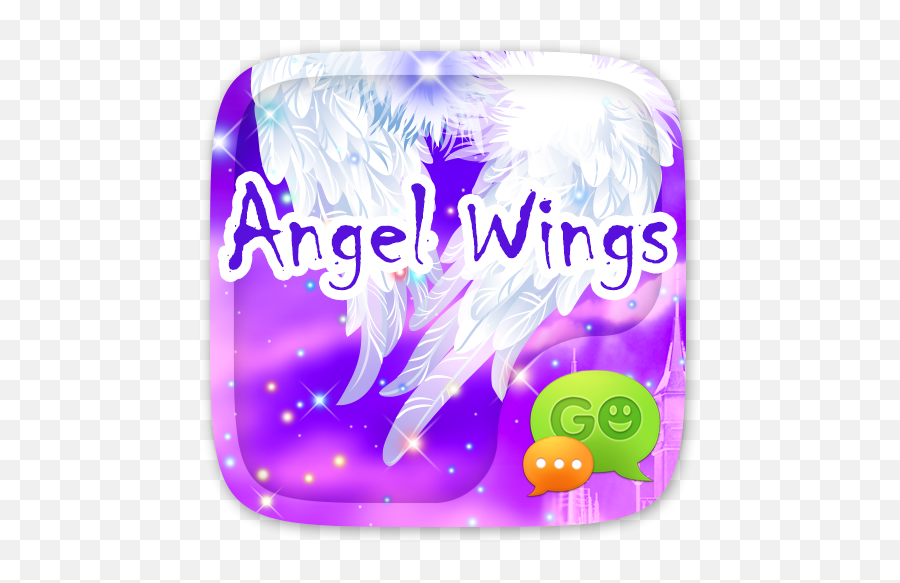 Go Sms Pro Angel Wings Theme 10 Download Android Apk Aptoide - Go Sms Png,Angel Wings Icon For Facebook