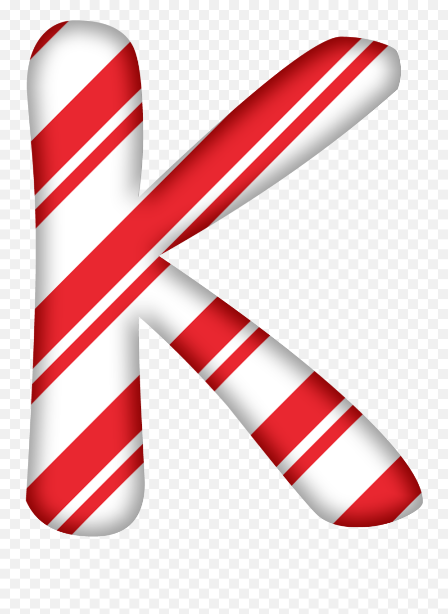 Digital - Candy Cane Alphabet Letters 1200x1200 Png Candy Cane Letters Free,Candycane Png