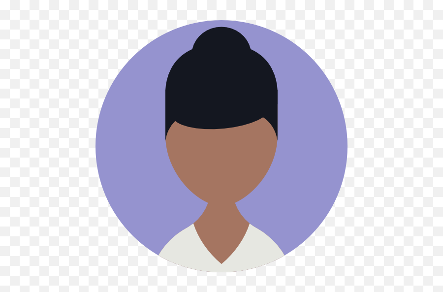 Avatar Woman Profile Business - Person Icon Png Purple,Icon Hair Collection