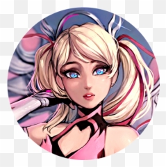 Icons Desu Close Twitter Of Pink - Mercy Png