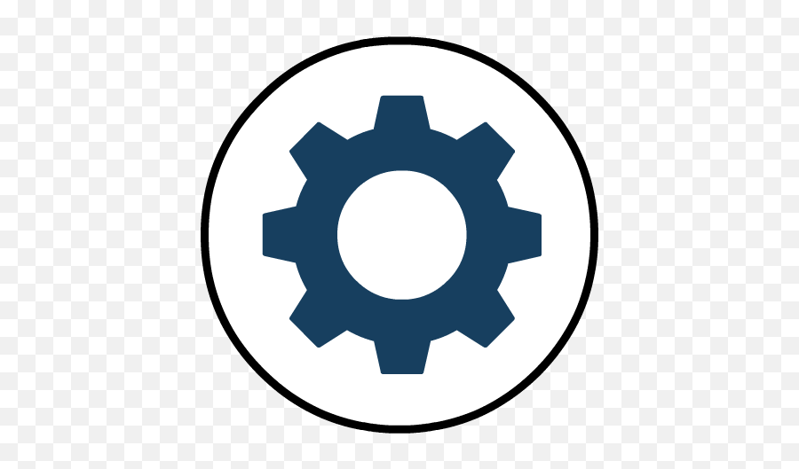 Gear - Team Gears Icon Png,White Copy Page Icon Blue Background