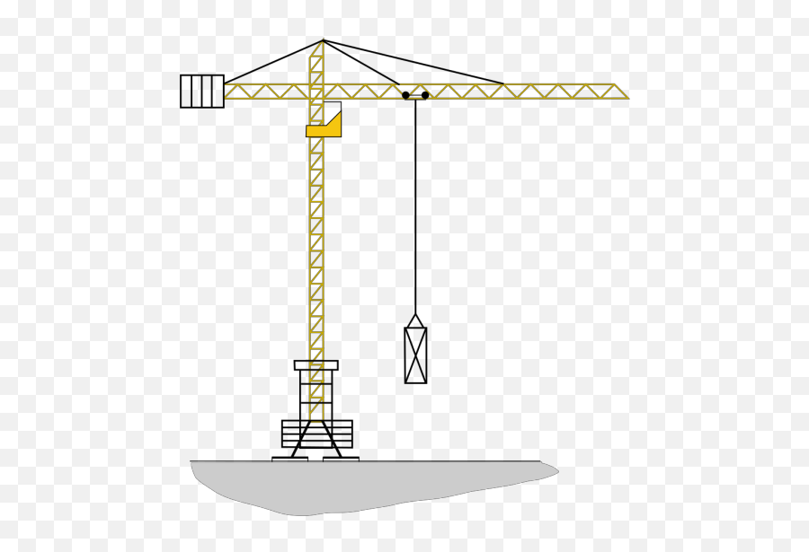 Crane Vector Illustration - Large Crane Clipart Png,Crane Icon Vector