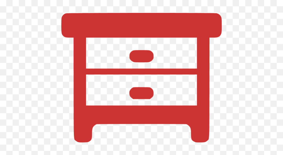 Persian Red Commode Icon - Free Persian Red Furniture Icons Solid Png,Dresser Icon