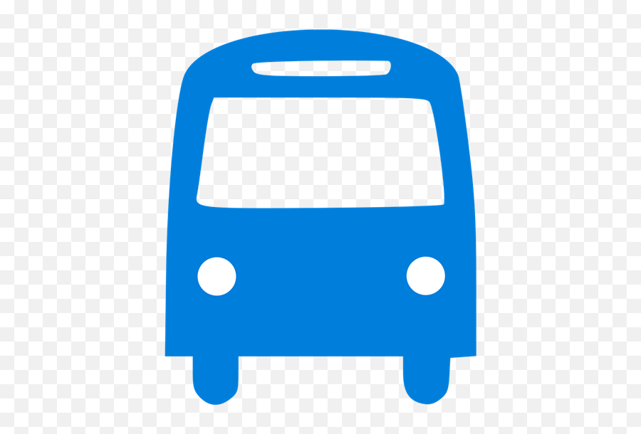 Transportation - Blue Bus Icon Png Clipart Full Size Bus Icon Blue,Trolleybus Icon