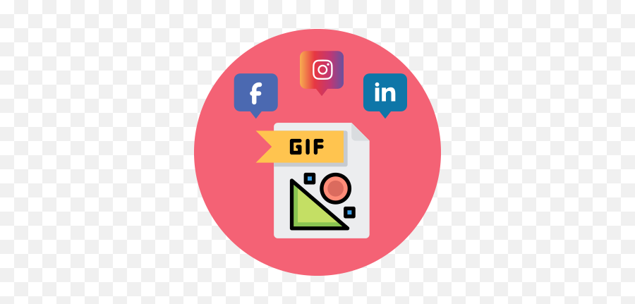 Social Media Animated Pictures Services - Qikdigital Dot Png,Multimedia Folder Icon