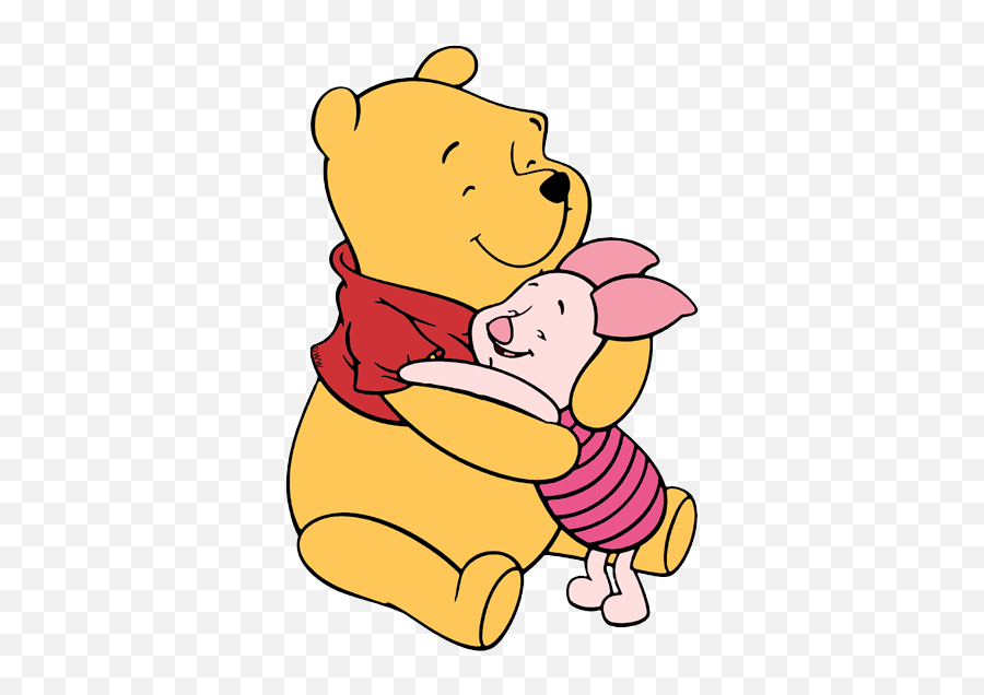 Winnie The Pooh Clipart Hugging - Winnie The Pooh And Piglet Pooh Bear And Piglet Png,Pooh Png