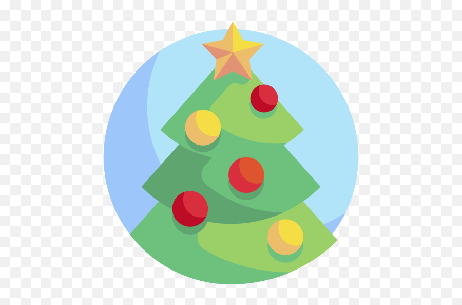 Christmas Tree - Free Christmas Icons Christmass Icon Circular Png,Christmas Trees Icon