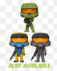 Funko Pop Halo Infinite - Spartan Mark VII with VK78 png
