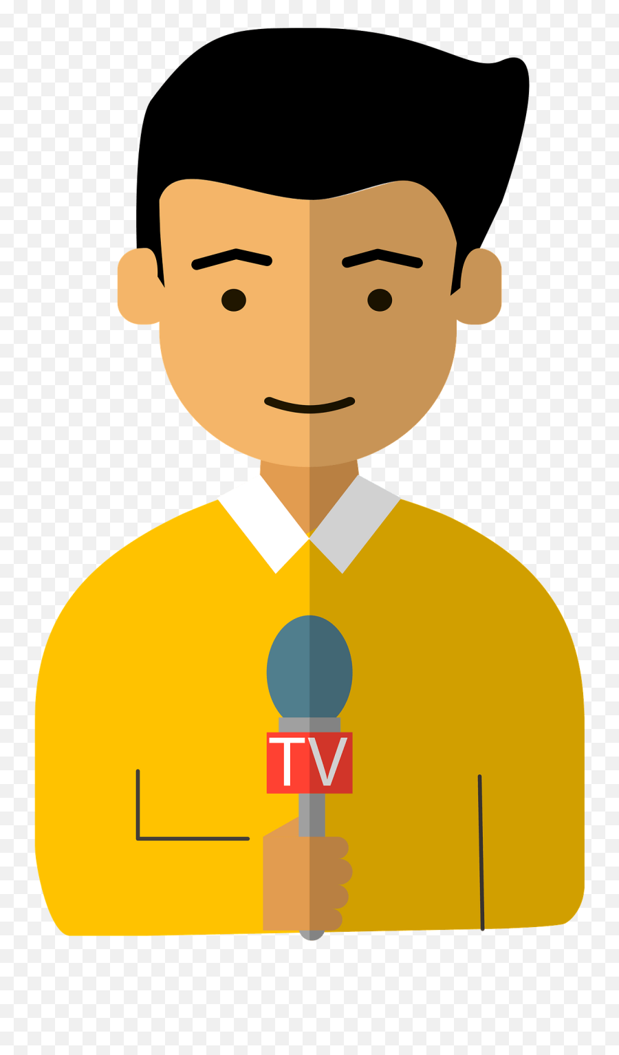 Journalist Clipart Free Download Transparent Png Creazilla - Clipart Journalist Man,Journalist Icon