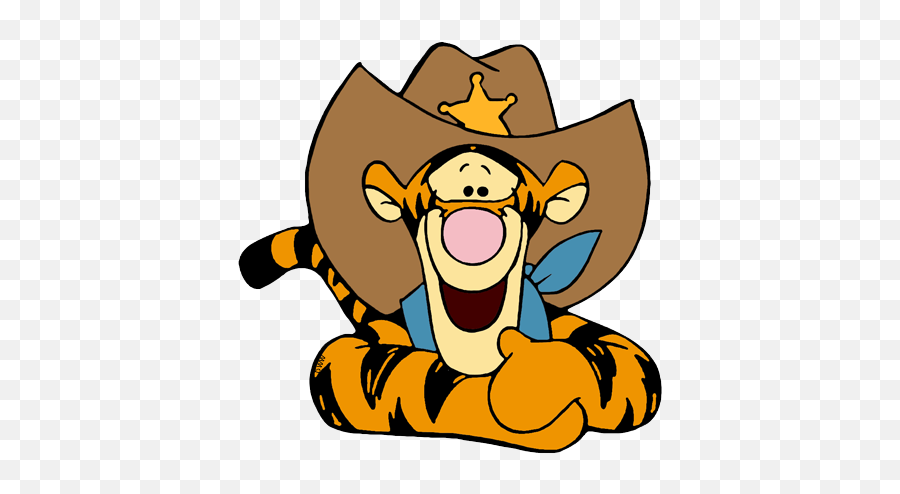 Download Cowboy Tigger - Winnie The Pooh Cowboy Clipart Png Winnie The Pooh Cowboy,Tigger Png