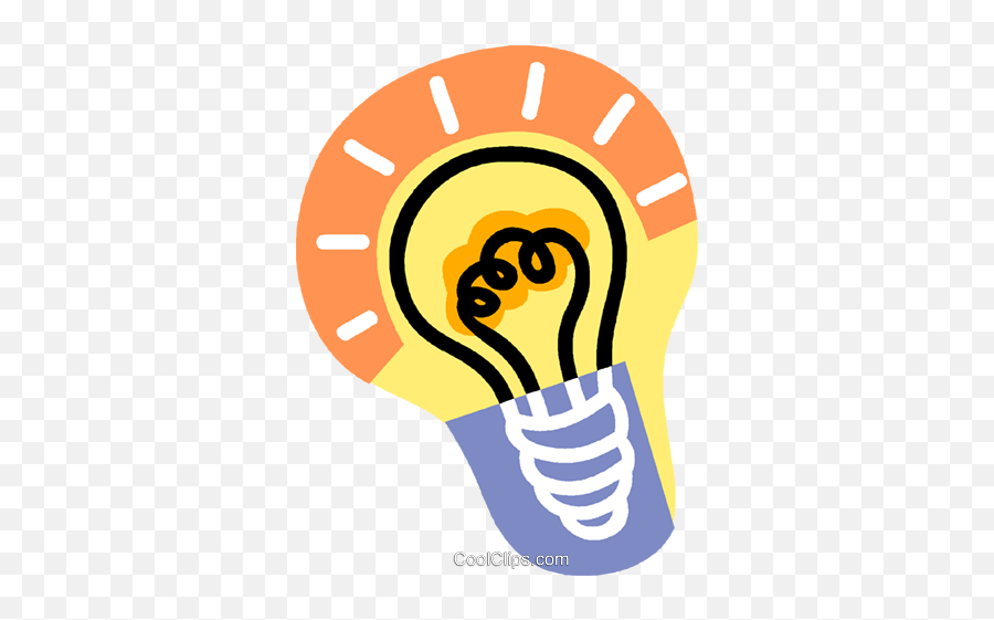 Electric Light Bulb Royalty Free Vector Clip Art - Watch Png,Light Bulbs Icon
