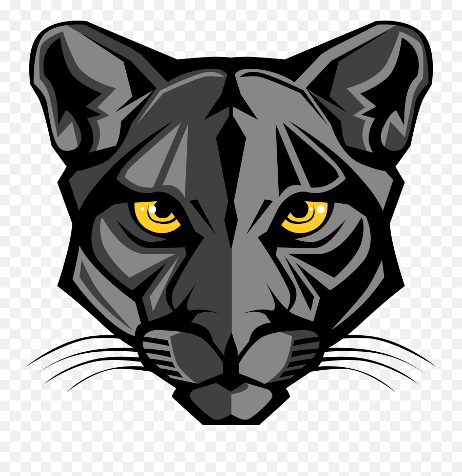 Painting Panthers Image - Mascot Logo Panther Png,Black Panther Head Png