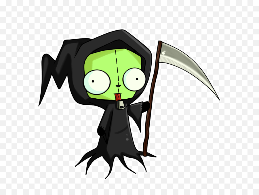Reaper Clipart Transparent Background - Cartoon Grim Reaper Gif Png,Grim Reaper Transparent