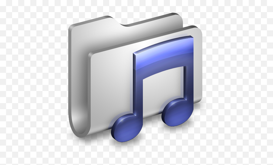 Music Folder Icon - Download 3d Icon Png,Desktop Folder Icon