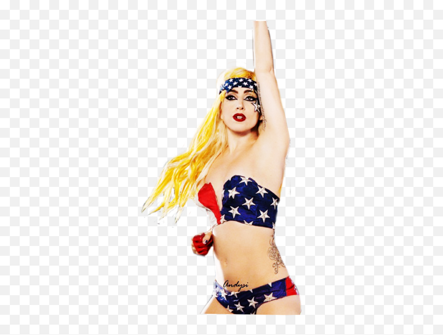 Lady Gaga Telephone - Lady Gaga American Flag Outfit Png,Lady Gaga Transparent