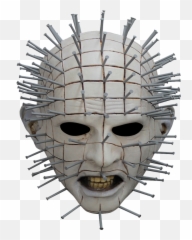 Pinhead Hellraiser Mask Cenobite - Hellraiser Pinhead Mask Png,Pinhead Png